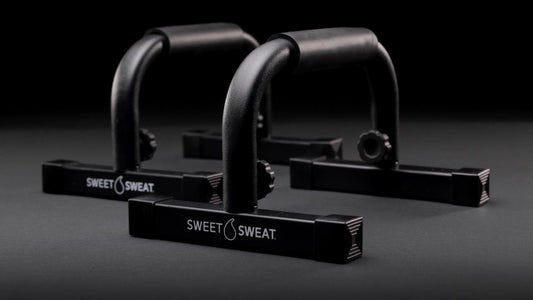 Sweet Sweat Comfort Grip Push up Bars - Floor Stand Pushup Bar Handles