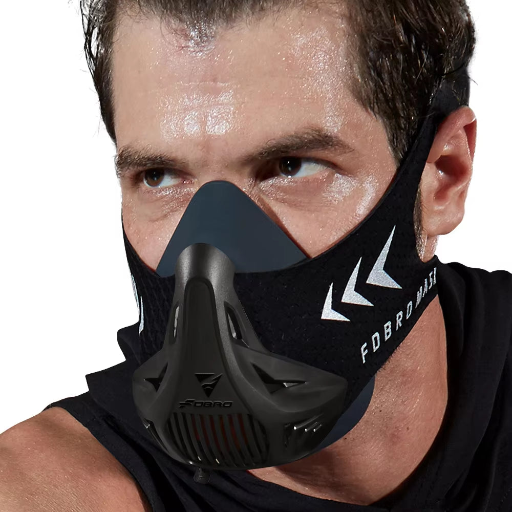 MMA Cardio Workout 3.0 Elevation Endurance Mask for High Altitude Training and Running Resistance Fitness