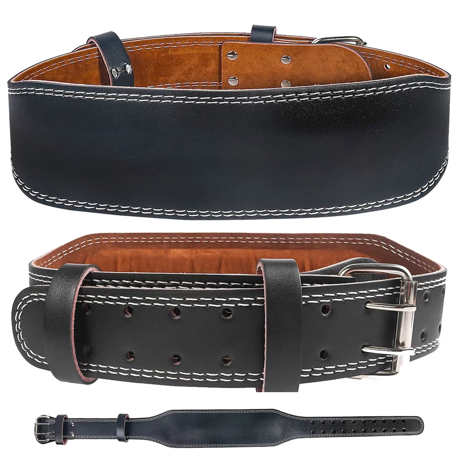 Weight Lifting Belts 10.5Cm Width for Men Women, Gym Fitness Squats Belt Back Support for Powerlifting, Cross Training, Workout