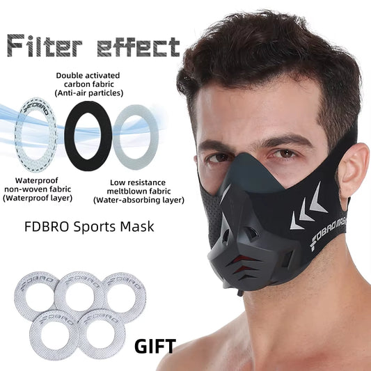 MMA Cardio Workout 3.0 Elevation Endurance Mask for High Altitude Training and Running Resistance Fitness